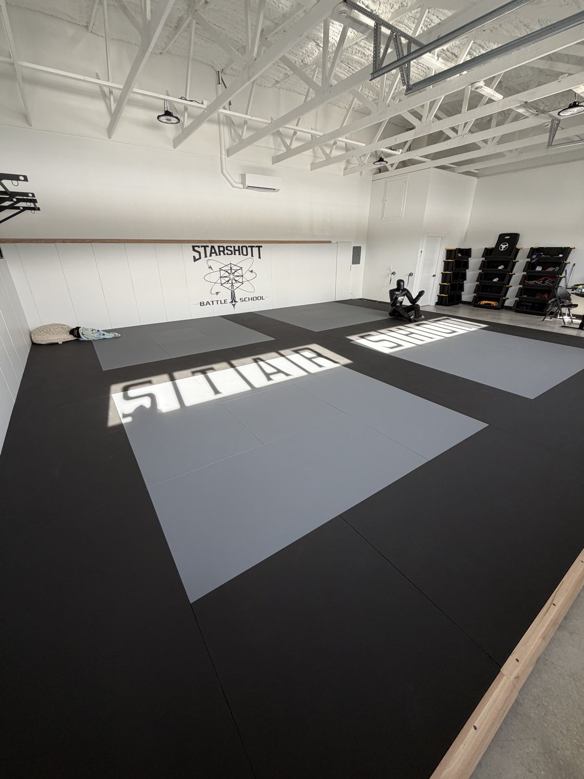 The Starshott Battle School training floor